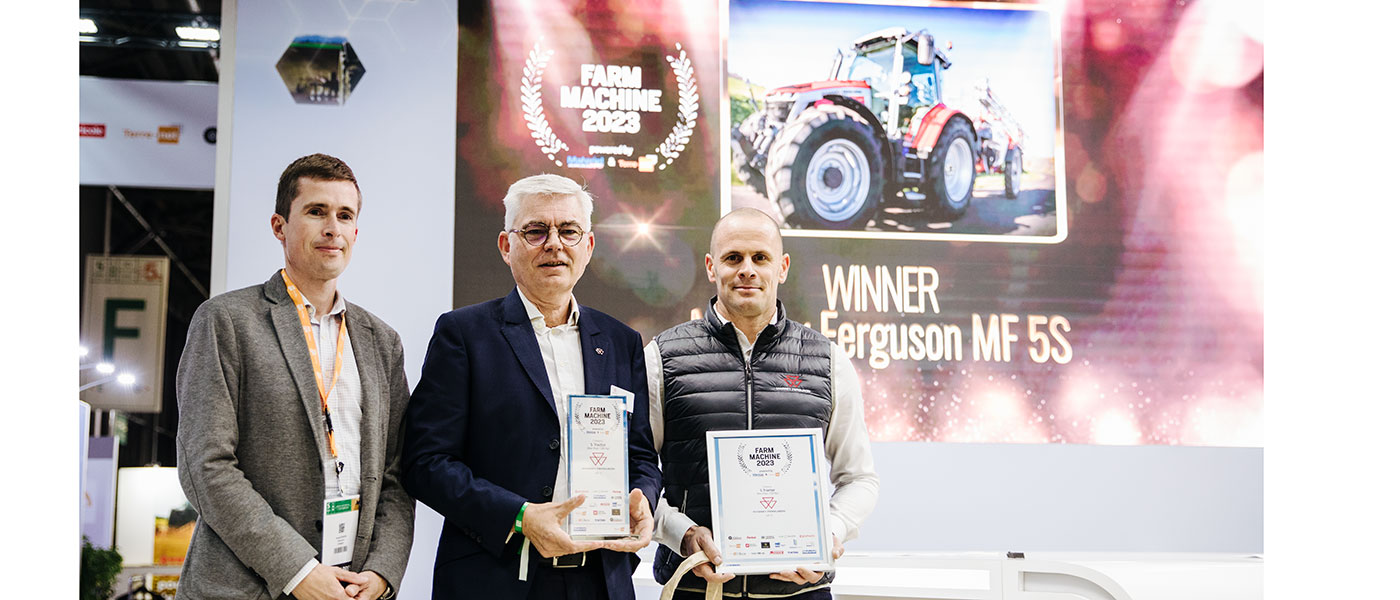 MF 5S είναι ο νικητής του βραβείου Farm Machine 2023 Award