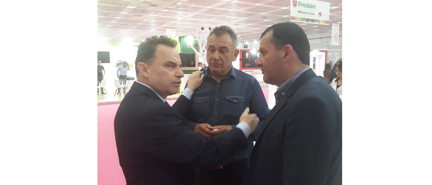 Συνάντηση Γ. Γεωργαντάς με Τ. Χαλκίδη και Γ. Βράνα