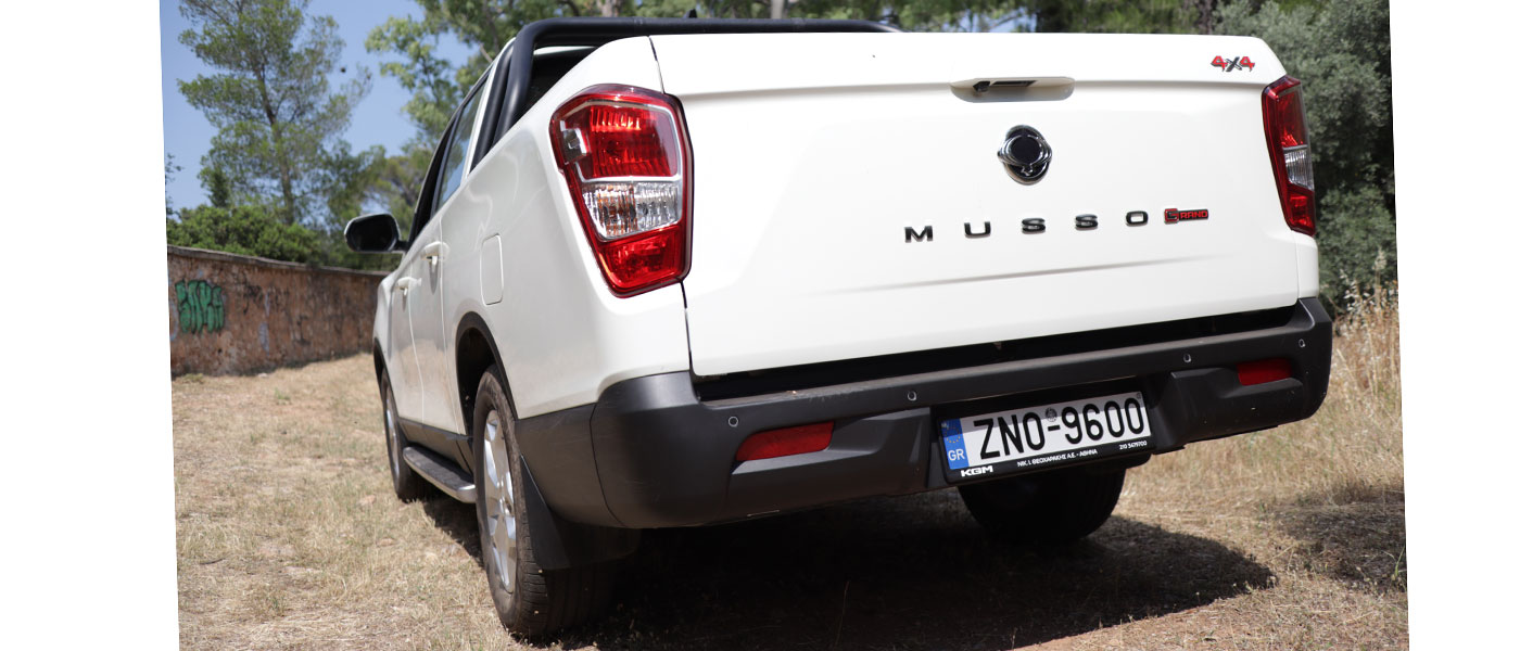 KGM Musso Grand: Δοκιμάζουμε το κορεάτικο pick-up