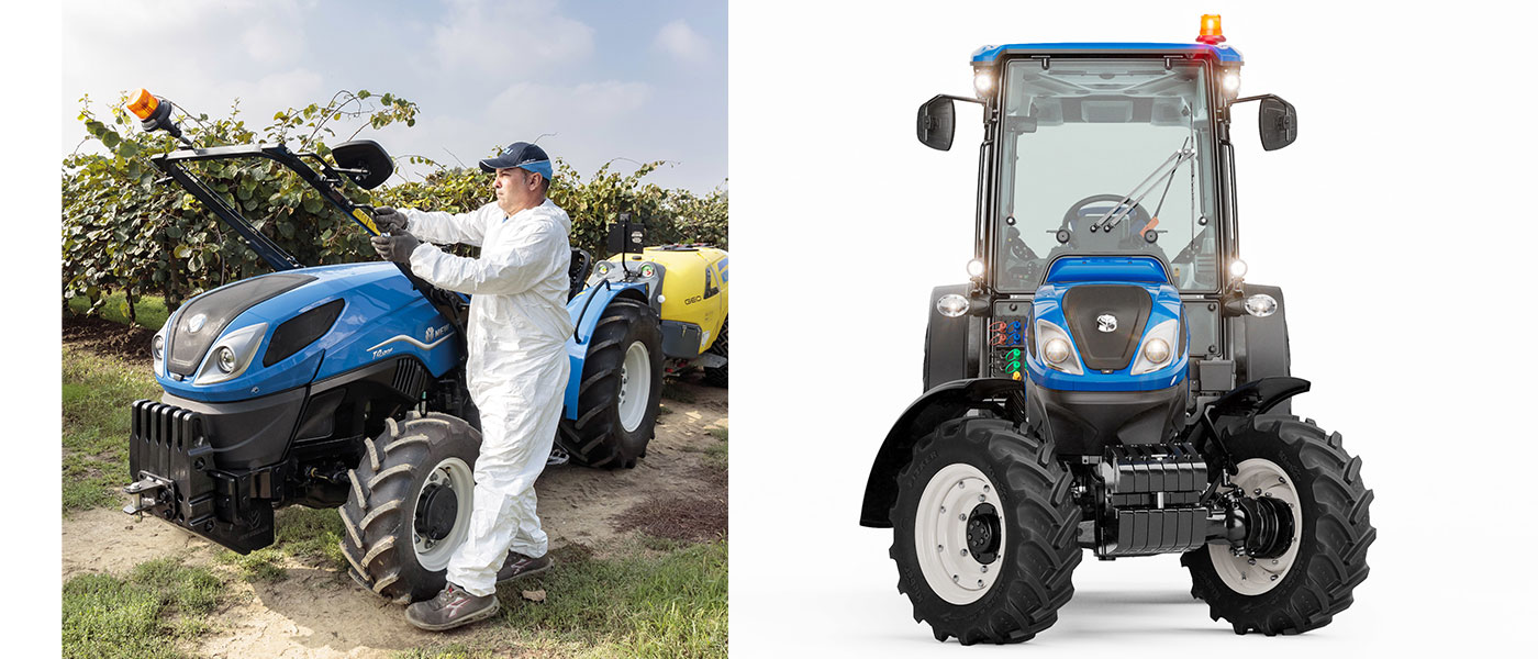 Η New Holland παρουσιάζει τα νέα ειδικά τρακτέρ T4 FNV
