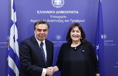 Αναζήτηση ευρωπαϊκής λύσης για το υψηλό κόστος λιπασμάτων στην συνάντηση Μαργαρίτη Σχοινά - Dubravka Šuica