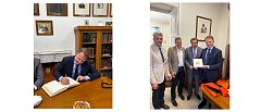 Στο Μπενάκειο Φυτοπαθολογικό Ινστιτούτο ο Ιταλός Υπουργός Γεωργίας