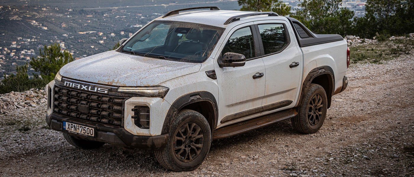 Το ολοκαίνουργιο pick-up MAXUS T60 MAX κάνει το ντεμπούτο του στην Ελλάδα