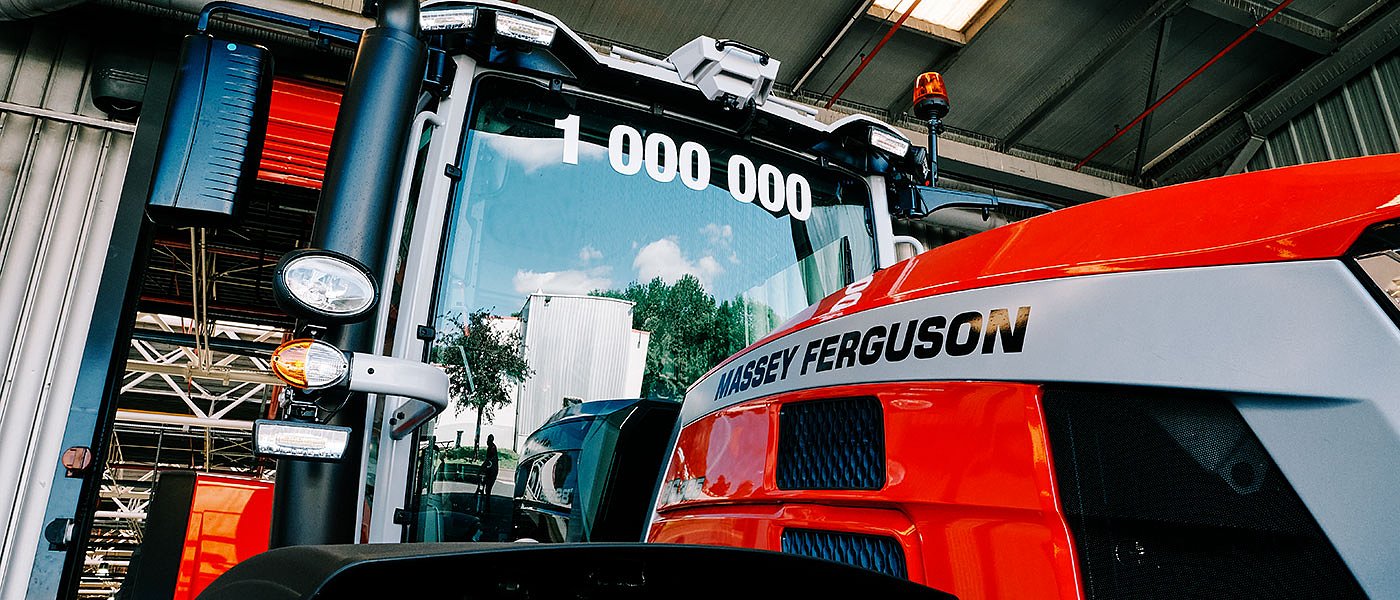 Το εργοστάσιο της Massey Ferguson στο Beauvais γιορτάζει το 1.000.000ό τρακτέρ
