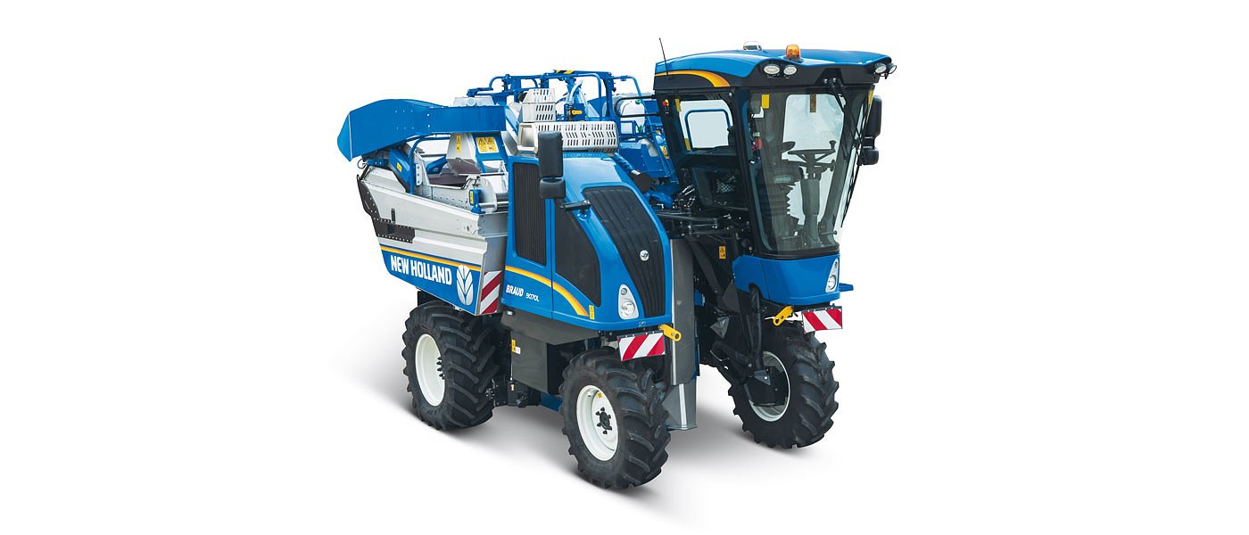 Συγκομιδή 200 τόνων σταφυλιών σε ένα οκτάωρο με τη νέα συλλεκτική της New Holland