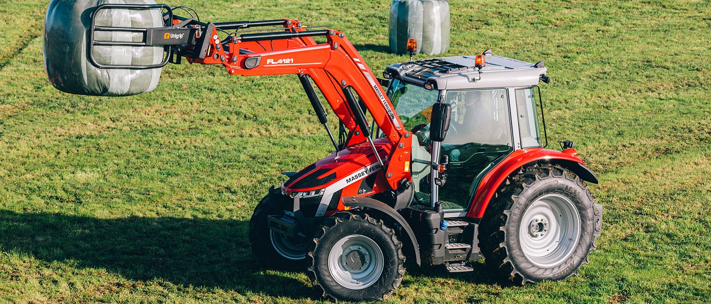 Με φορτωτή αλλά και μεγάλη ορατότητα το MF 5S της Massey Ferguson ιδανικό για φάρμες