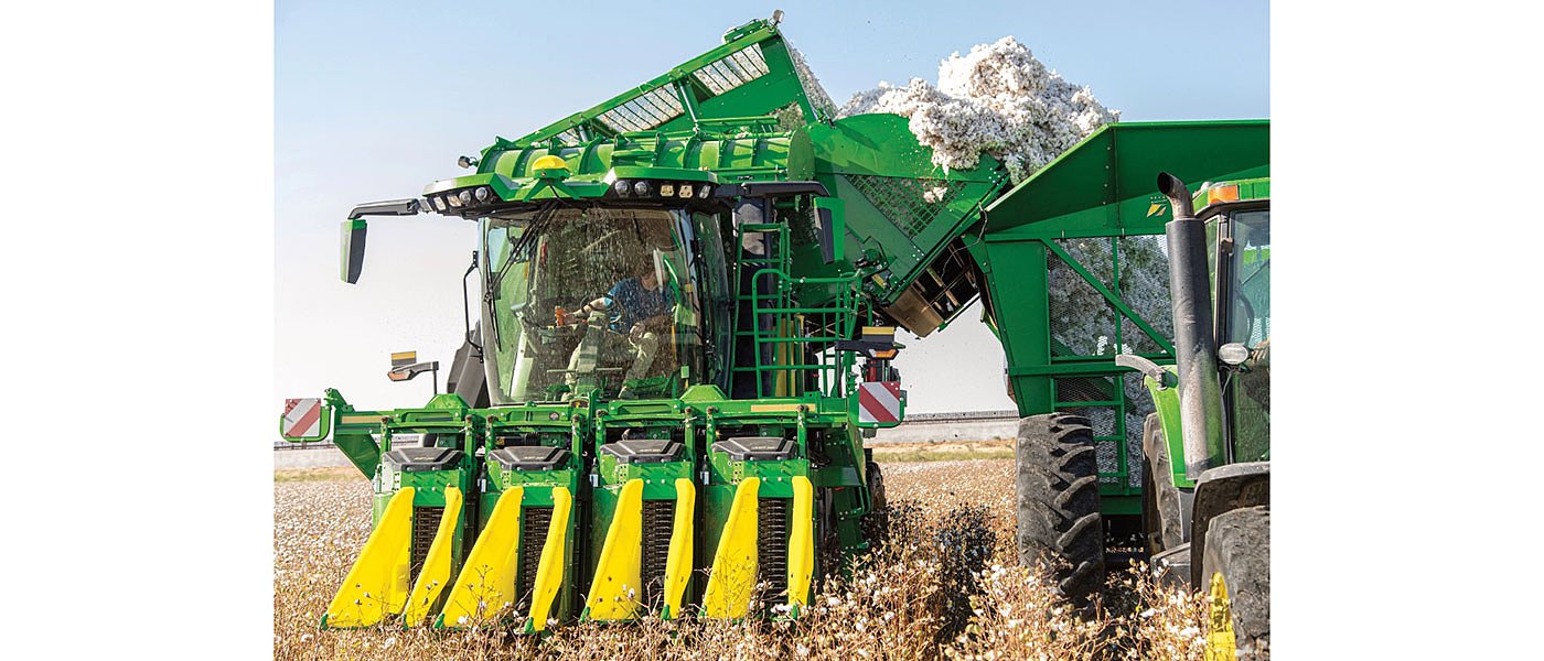 Agrotech: Nέα σειρά βαμβακοσυλλεκτικών μηχανημάτων John Deere CP500