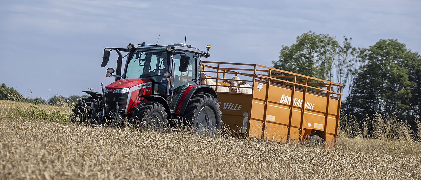 Η Massey Ferguson παρουσιάζει έξι μοντέλα 95 έως 145 hp στη νέα σειρά MF 5M