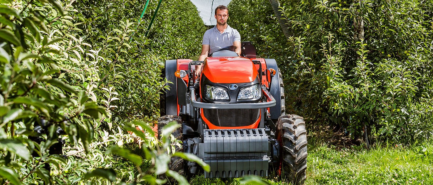M5072N το πιο σύγχρονο δενδροκομικό τρακτέρ της Kubota