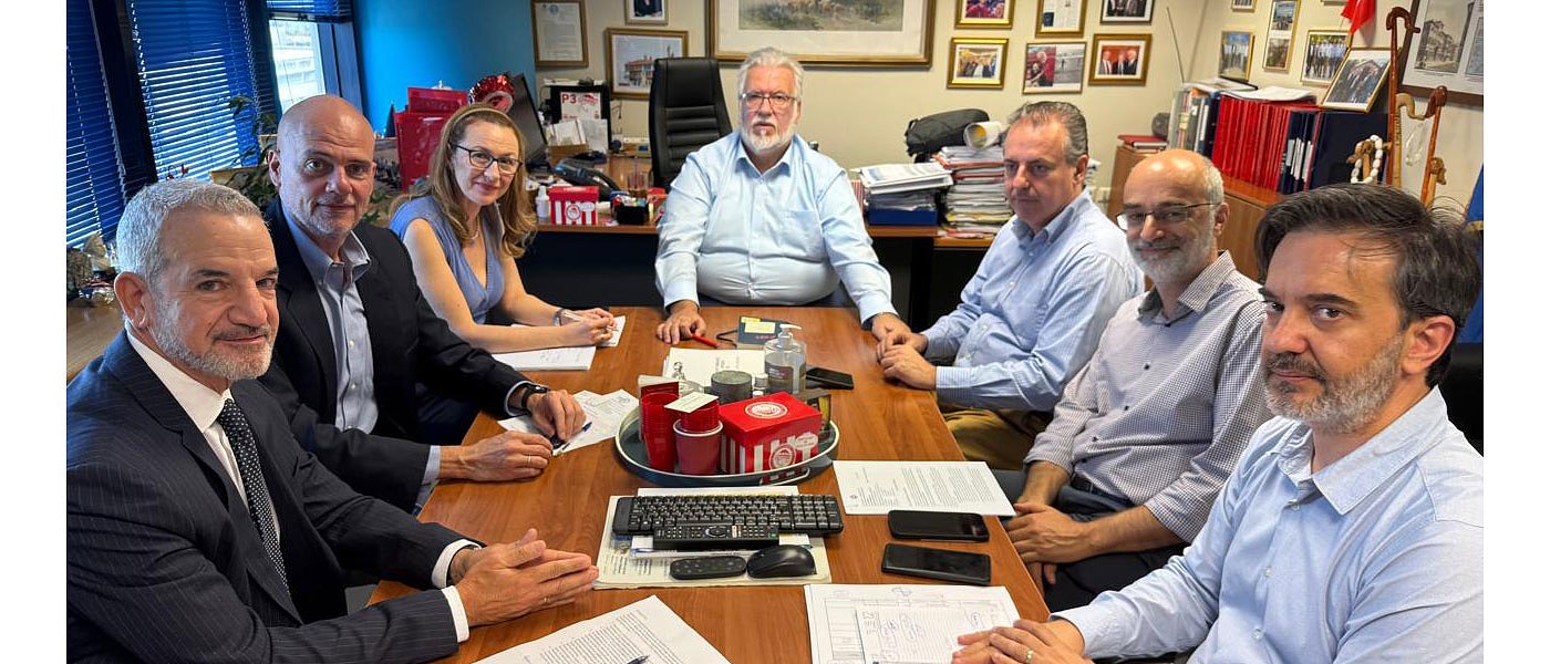 Συνάντηση νέου Προέδρου ΣΕΑΜ με Γενικό Γραμματέα Ενωσιακών Πόρων και Υποδομών