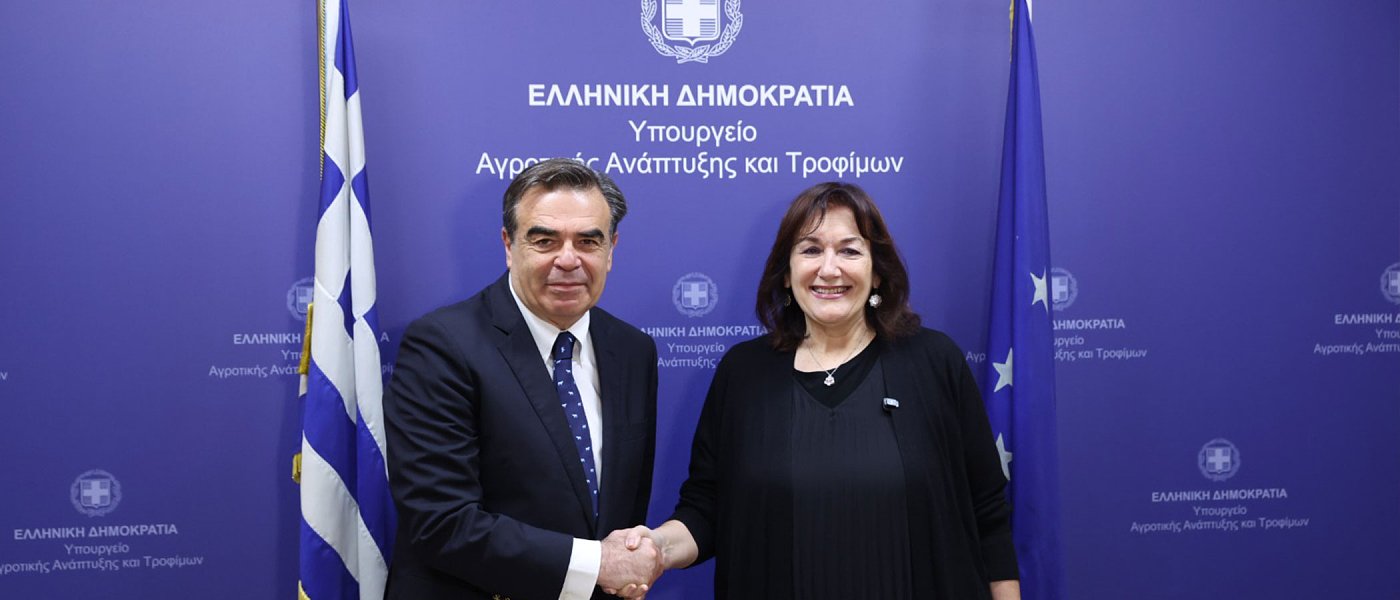 Αναζήτηση ευρωπαϊκής λύσης για το υψηλό κόστος λιπασμάτων στην συνάντηση Μαργαρίτη Σχοινά - Dubravka Šuica