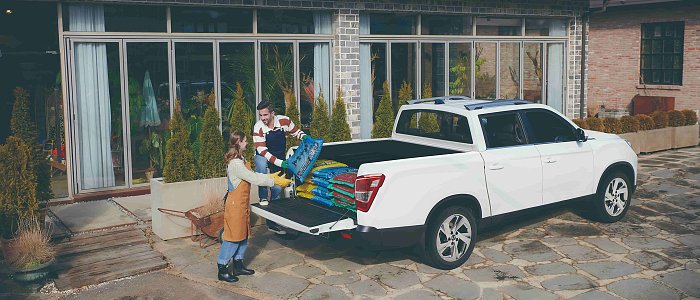 KGM Musso Grand: Το πανίσχυρο pick-up της KGM στην 31η AGROTICA