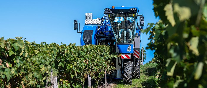 Η New Holland δημιουργεί ρεκόρ στην απόδοση της συγκομιδής σταφυλιών