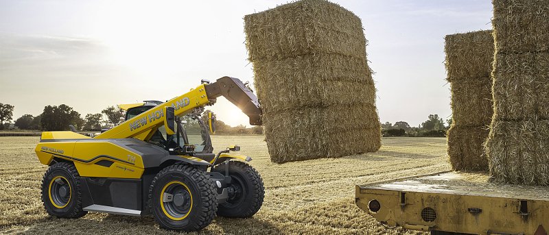 NEW HOLLAND TH hybrid. Ο νέος υβριδικός πρωτότυπος τηλεσκοπικός φορτωτής